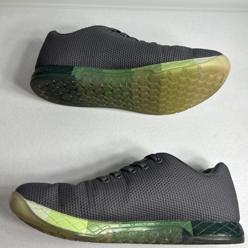 Nobull Shoes Mens Sz 6.5 Women 8 Gray SuperFabric Trainer Outwork Crossfit Gym - Picture 8 of 11